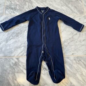 Ralph Lauren Navy Kids One Piece